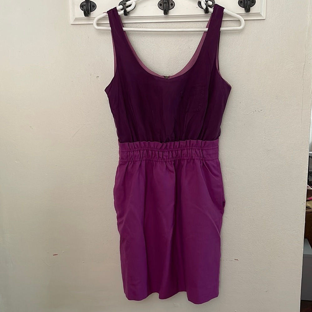 J Crew Purple Dress Size 2